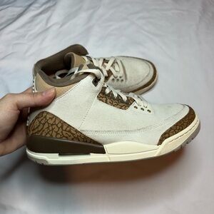 Jordan Cream and Brown Sneakers